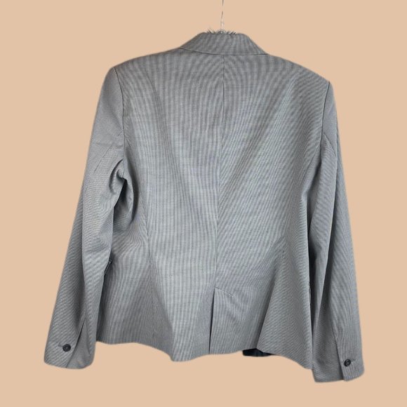 Zara - Houndstooth - Basic Blazer - Size 10 - Picture 2 of 8